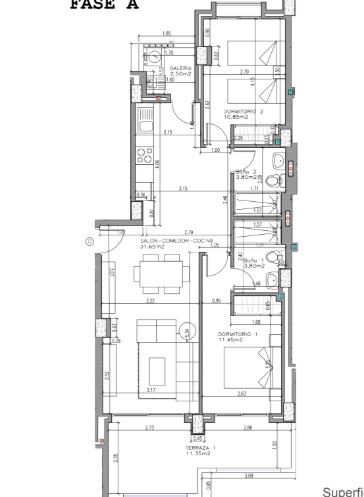 Image No.20-2 Bed Apartment for sale