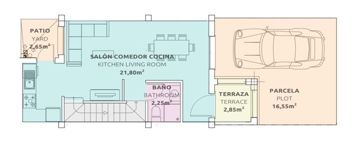 Image No.25-2 Bed Townhouse for sale