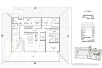 Floor plan Block B - ATICO PenthouseFloor plan Block B - ATICO PenthouseFloor plan Block B - ATICO Penthouse