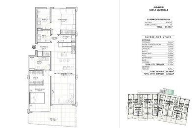 Floor plan Block B - 1BFloor plan Block B - 1BFloor plan Block B - 1B