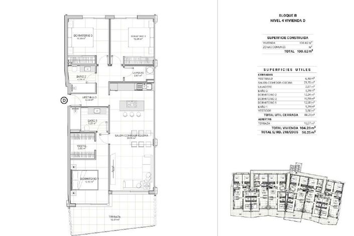 Image No.9-3 Bed Apartment for sale