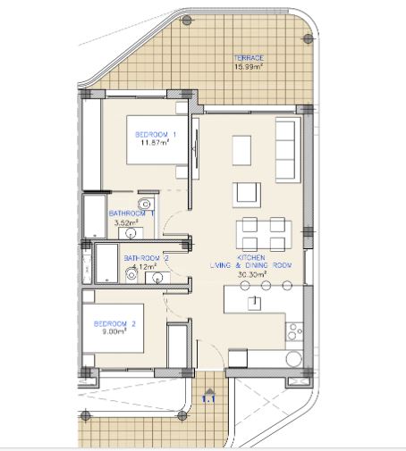 Image No.14-Appartement de 3 chambres à vendre à Los Alcázares