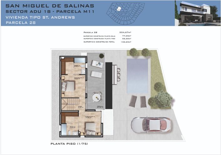 Image No.43-Villa de 3 chambres à vendre à San Miguel de Salinas