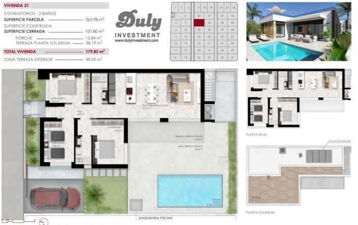 Image No.2-Villa de 3 chambres à vendre à Rojales