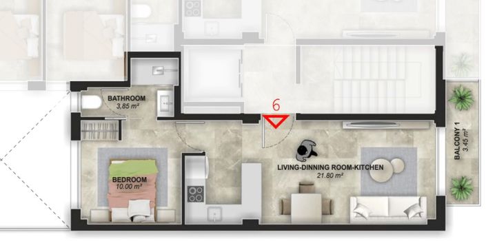 Image No.20-Appartement de 1 chambre à vendre à Torrevieja