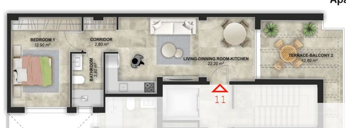 Image No.20-Propriété de 1 chambre à vendre à Torrevieja