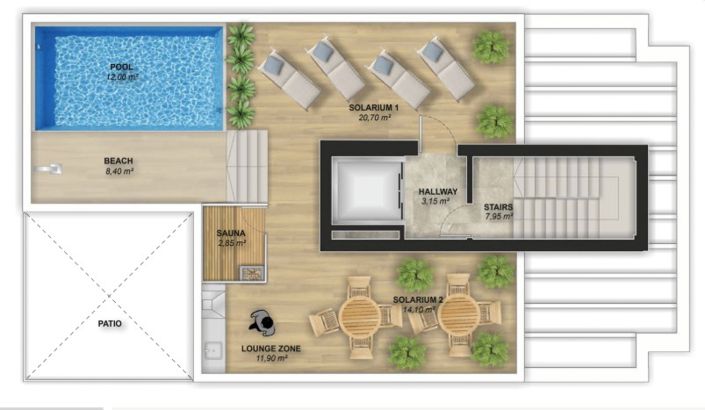 Image No.21-Propriété de 1 chambre à vendre à Torrevieja