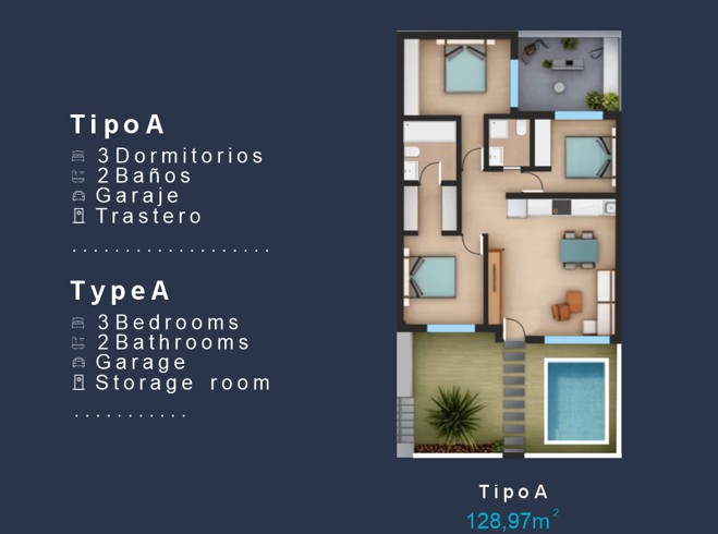 Image No.11-3 Bed Property for sale