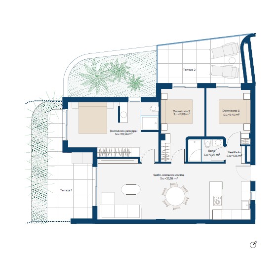 Image No.8-Propriété de 3 chambres à vendre à Condado de Alhama