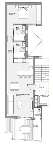 Image No.8-1 Bed Property for sale