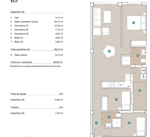 Image No.34-3 Bed Property for sale