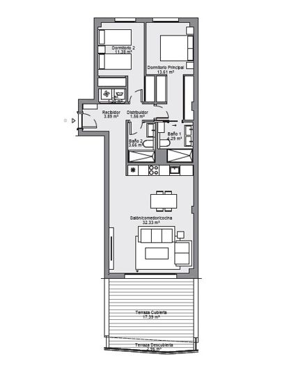 Image No.13-2 Bed Apartment for sale