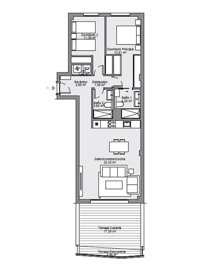 Floorplan 2 bed