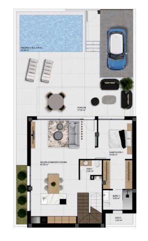Image No.44-3 Bed Semi-Detached for sale