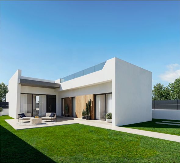 Image No.2-Villa de 3 chambres à vendre à San Miguel de Salinas