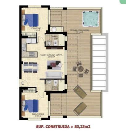 Image No.13-2 Bed Property for sale