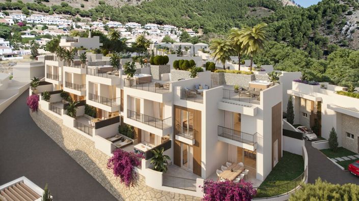 Image No.4-Maison de ville de 4 chambres à vendre à Mijas