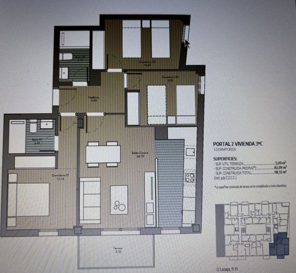 Image No.22-3 Bed Apartment for sale