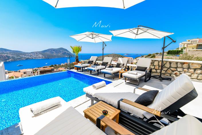 Image No.1-Villa / Détaché de 4 chambres à vendre à Kalkan