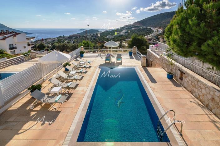 Image No.1-Villa / Détaché de 4 chambres à vendre à Kalkan