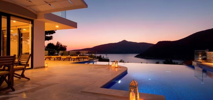 Image No.1-Villa / Détaché de 5 chambres à vendre à Kalkan