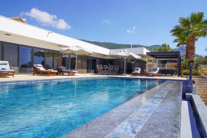 Image No.4-Villa / Détaché de 4 chambres à vendre à Kalkan