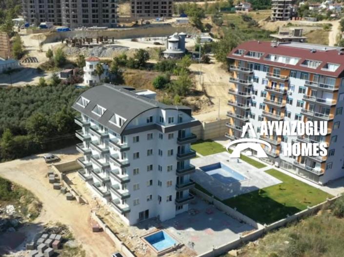 Image No.2-Appartement de 1 chambre à vendre à Avsallar