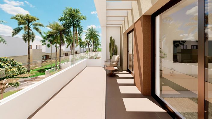 Image No.3-Penthouse de 3 chambres à vendre à Los Alcázares