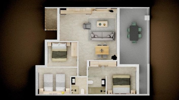 Image No.20-3 Bed Apartment for sale