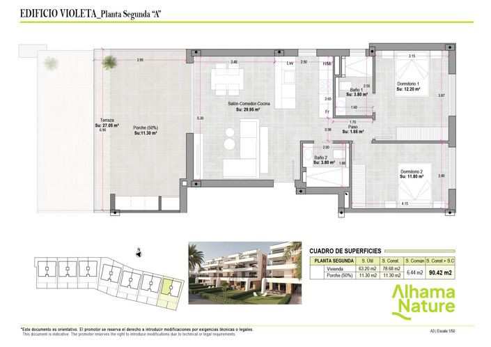 Image No.3-2 Bed Apartment for sale