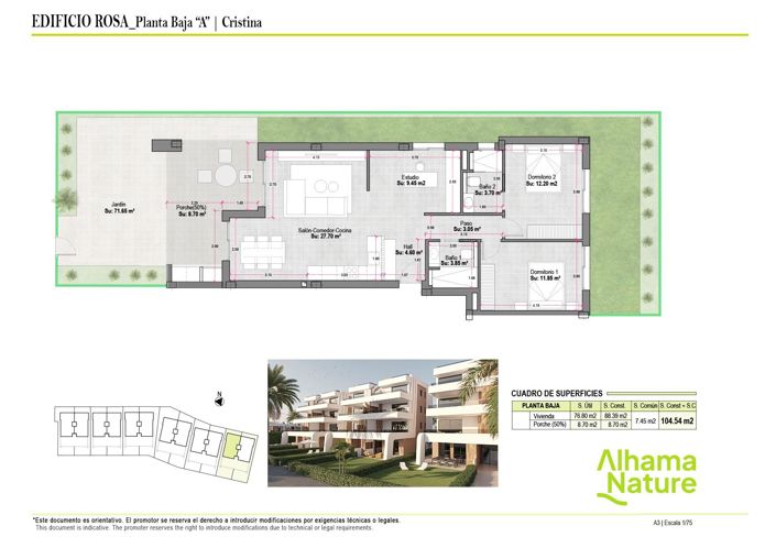 Image No.2-3 Bed Apartment for sale