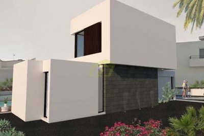 Stylish new build villa with private pool and sea views in Tias