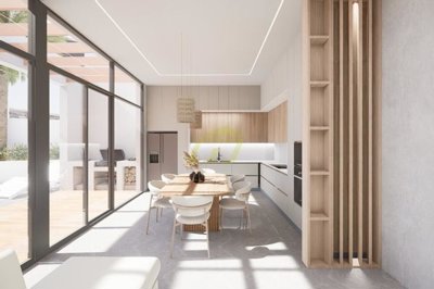 Stylish new build villa with private pool and sea views in Tias