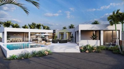 Exclusive 3 bedroom, 3 bathroom villa with sea views in Costa Teguise