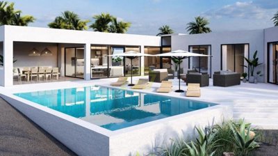 Exclusive 3 bedroom, 3 bathroom villa with sea views in Costa Teguise