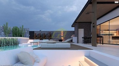 Off plan stunning contemporary luxury villa built in the prestigious resort of Puerto Calero