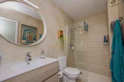 A fully renovated property with beautiful views in a private complex.