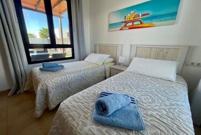 Playa Blanca gated gem with balcony views & private pool