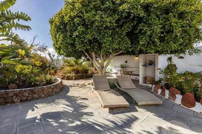 Farmhouse with apartment in Guatiza with a beautiful botanical garden and development potential to create a 5 bed, 3 bath property