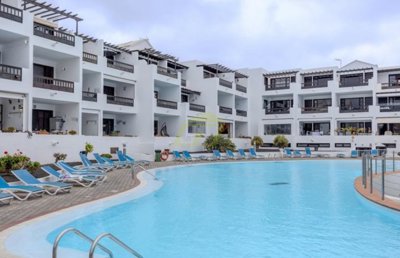 Apartment in a sought after complex with communal swimming pools and onsite facilities in Costa Teguise