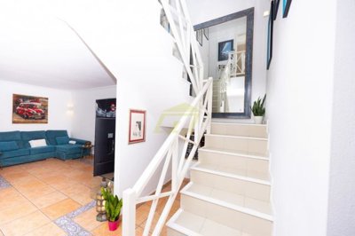 Semi-detached property with private garage