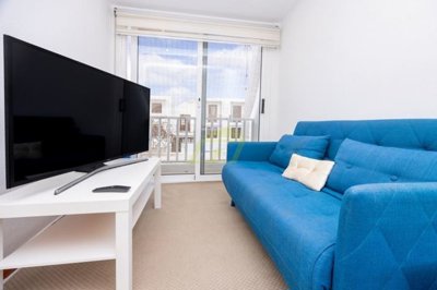 Semi-detached property with private garage