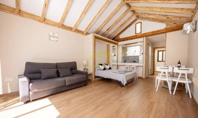 Modern studio apartment with terrace in popular Sands Beach resort
