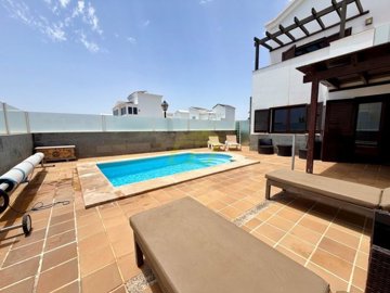 Playa Blanca Corner Plot Gem with Balcony Views & Private Pool