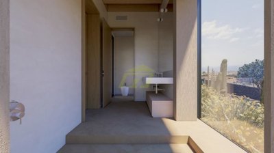 Partially completed luxury villa project with panoramic views