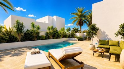New build villa with private pool, completing April 2027