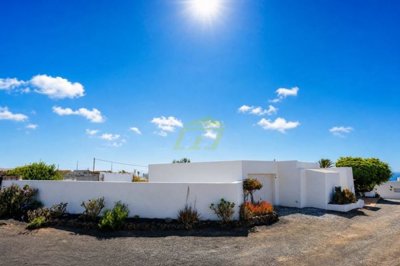 Private Lanzarote Home with Land, Indoor Pool and Panoramic Views