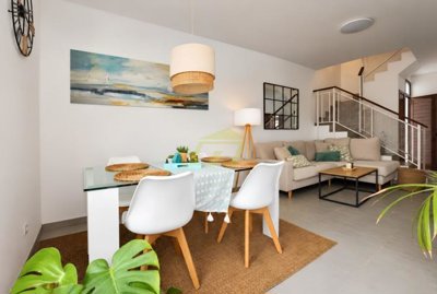 Three Bedroom Duplex in a Complex with Swimming Pool