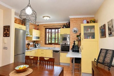 Semi Detached House with Private Heated Pool, Terrace and Barbecue