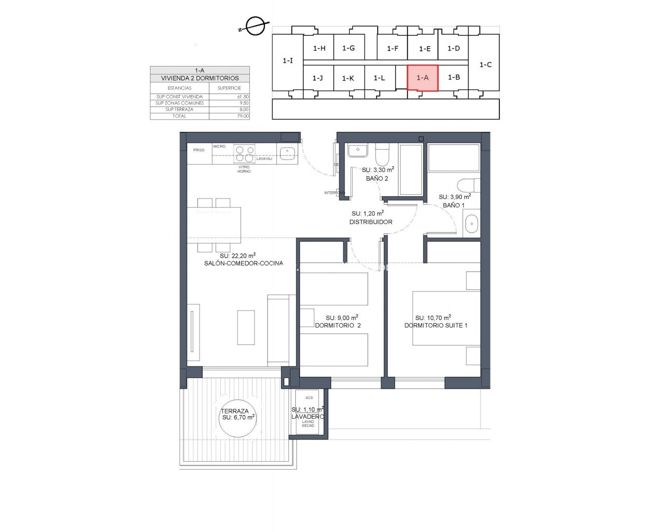 Image No.14-2 Bed Apartment for sale
